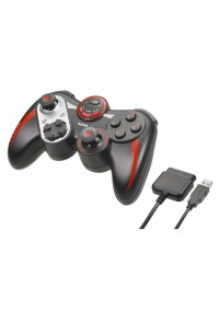 Manette Avec Fil USB (6 Pieds) Pour PS2 / PS3 / PC Par Saitek - Noire